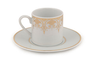 Набор чайных чашек и блюдец Kutahya Porselen, 12 предметов цена и информация | Стаканы, фужеры, кувшины | hansapost.ee