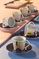 Набор чайных чашек и блюдец Kutahya Porselen, 12 предметов цена и информация | Стаканы, фужеры, кувшины | hansapost.ee