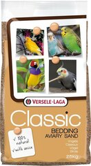 Песок для птиц Versele-Laga Aviary Classic Bedding Sand, 25 кг цена и информация | Скворечники, кормушки, клетки | hansapost.ee