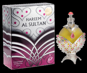 Õliparfüüm Khadlaj Hareem Al Sultan Silver Parfumed Oil meestele/naistele, 35 ml hind ja info | Khadlaj Parfüümid, lõhnad ja kosmeetika | hansapost.ee