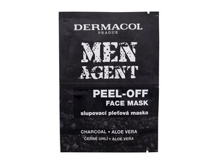 Näomask meestele Dermacol Men Agent, 2 x 7,5 ml hind ja info | Näomaskid ja silmamaskid | hansapost.ee
