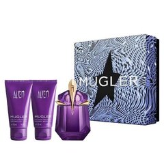 Kosmeetikakomplekt Thierry Muglier Alien: parfüümvesi EDP, 30 ml + dušigeel, 50 ml + kehakreem, 50 ml hind ja info | Kehakreemid, kehaõlid ja losjoonid | hansapost.ee