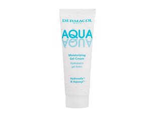 Niisutav geel-näokreem Dermacol aqua, 50 ml цена и информация | Кремы для лица | hansapost.ee