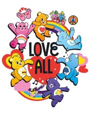 Lastetekk Care Bears, 150x200 cm kaina ir informacija | Pleedid, voodikatted ja päevatekid | hansapost.ee