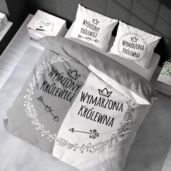 Voodipesukomplekt Król i Królowa, 220x200, 3 tk hind ja info | Voodipesukomplektid | hansapost.ee