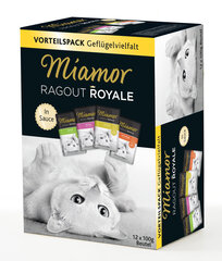 Ragout royale kassikonservide komplekt koos linnulihaga, 12x100g hind ja info | Kassikonservid | hansapost.ee