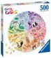 Ravensburgeri mõistatus ringis-Animals 500p 17172 цена и информация | Pusled lastele ja täiskasvanutele | hansapost.ee