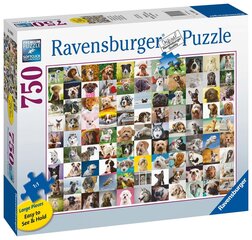 Ravensburger Puzzle 99 милые собаки 750plf 16939 цена и информация | Пазлы | hansapost.ee