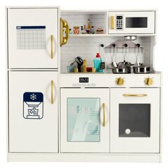 Laste puidust kööginurk koos külmkapiga, mudel 2 цена и информация | Игрушки для девочек | hansapost.ee