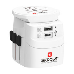 Universaalne reisi toiteadapter Skross 1302472 hind ja info | USB adapterid ja jagajad | hansapost.ee