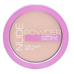 Kompaktpuuder Gabriella Salvete Nude SPF15 8 g, 03 Nude Sand hind ja info | Jumestuskreemid ja puudrid | hansapost.ee