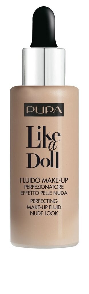 Jumestuskreem SPF15 Pupa Like A Doll Perfecting 30 ml, 030 цена и информация | Jumestuskreemid ja puudrid | hansapost.ee