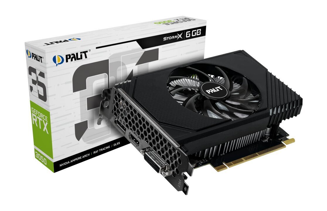 Palit GeForce RTX 3050 StormX (NE63050018JE-1070F) hind ja info | Videokaardid | hansapost.ee