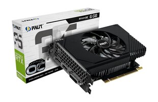 Palit GeForce RTX 3050 StormX OC (NE63050S18JE-1070F) цена и информация | Palit Компьютерная техника | hansapost.ee