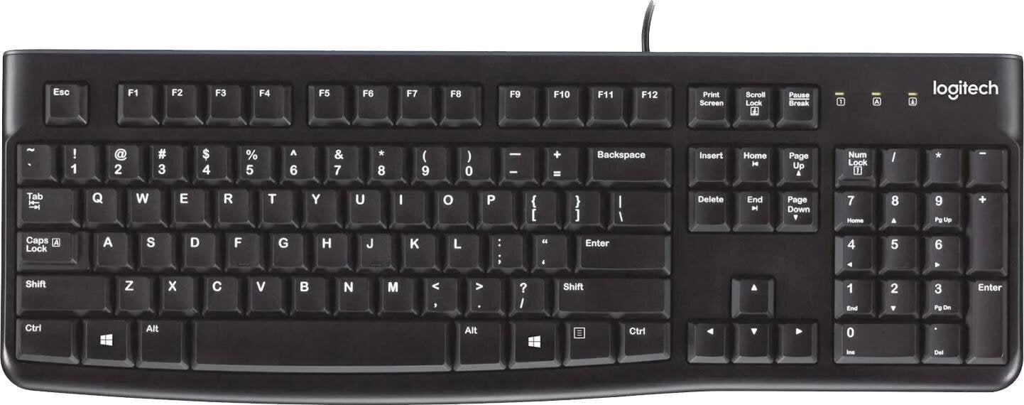 Logitech K120 hind ja info | Klaviatuurid | hansapost.ee