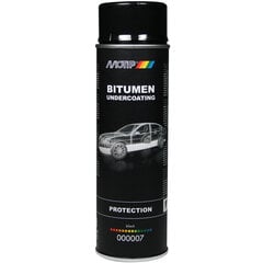 Защитное покрытие днища автомобиля Motip Bitumen Undercoating, 500 мл цена и информация | Автохимия | hansapost.ee
