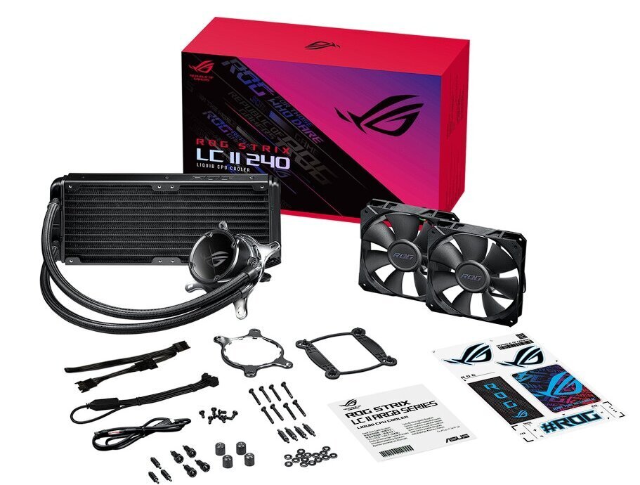 Asus ROG Strix LC II 240 ARGB ROGSTRIXLCII240ARGB hind ja info | Protsessori jahutid | hansapost.ee