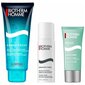 Komplekt Biotherm Homme meestele: dušigeel, 200 ml + raseerimisvaht, 50 ml + näopesugeel, 20 ml hind ja info | Dušigeelid, õlid | hansapost.ee