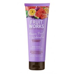 Kehakoorija Grace Cole Fruit Works Passion fruit and Watermelon 225 ml цена и информация | Скраб | hansapost.ee