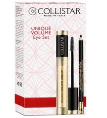 Komplekt Collistar ripsmetušš Volume Unico Mascara Black 13 ml + must silmapliiats цена и информация | Тушь, средства для роста ресниц, тени для век, карандаши для глаз | hansapost.ee