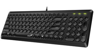 Genius Slimstar Q200 цена и информация | Клавиатура с игровой мышью 3GO COMBODRILEW2 USB ES | hansapost.ee