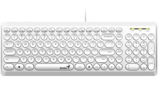 Genius Slimstar Q200 цена и информация | Клавиатура с игровой мышью 3GO COMBODRILEW2 USB ES | hansapost.ee