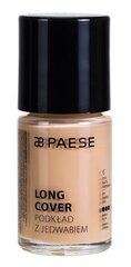 Jumestuskreem kuivale nahale Paese Long Cover 30 ml, 03N hind ja info | Jumestuskreemid ja puudrid | hansapost.ee