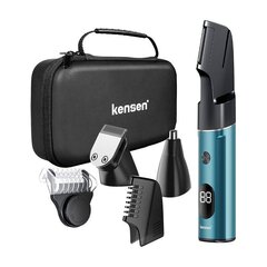Electric shaver IPX6 Kensen 06-KTMQ21-06A (green) цена и информация | Машинки для стрижки волос | hansapost.ee