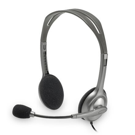 Logitech Stereo Headset H110 981-000271 hind ja info | Kõrvaklapid | hansapost.ee