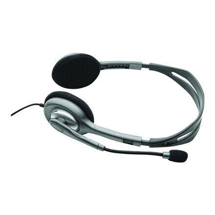 Logitech Stereo Headset H110 981-000271 цена и информация | Kõrvaklapid | hansapost.ee