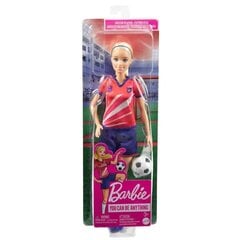 Nukk jalgpallur Barbie HCN17 hind ja info | Mänguasjad tüdrukutele | hansapost.ee