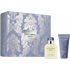 Komplekt Dolce & Gabbana Light Blue Pour Homme meestele: Eau de Toilette EDT, 75 ml + raseerimisjärgne palsam, 50 ml hind ja info | Parfüümid meestele | hansapost.ee