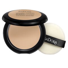 Kompaktpuuder IsaDora Velvet Touch Sheer Cover 10 g, 44 Warm Sand hind ja info | Jumestuskreemid ja puudrid | hansapost.ee