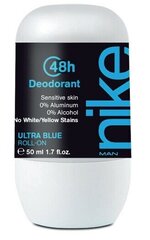 Deodorant Nike Man Ultra Blue Roll-On meestele, 50 ml hind ja info | Nike Parfüümid, lõhnad ja kosmeetika | hansapost.ee