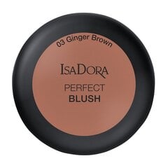 Põsepuna IsaDora Perfect, 4.5 g, 03 Ginger Brown hind ja info | Jumestuskreemid ja puudrid | hansapost.ee