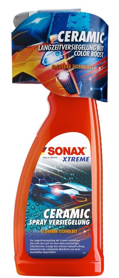 SONAX Xtreme Ceramic pihustatav sprei, 750 ml цена и информация | Autokeemia | hansapost.ee