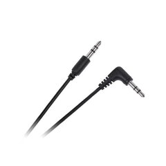 кабель jack 3.5 plug - jack 3.5 plug 0,5 м прямоугольный cabletech standard цена и информация | Кабели и провода | hansapost.ee