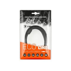 кабельная муфта 3,5 - 2rca 1,0 м cabletech eco-line цена и информация | Кабели и провода | hansapost.ee