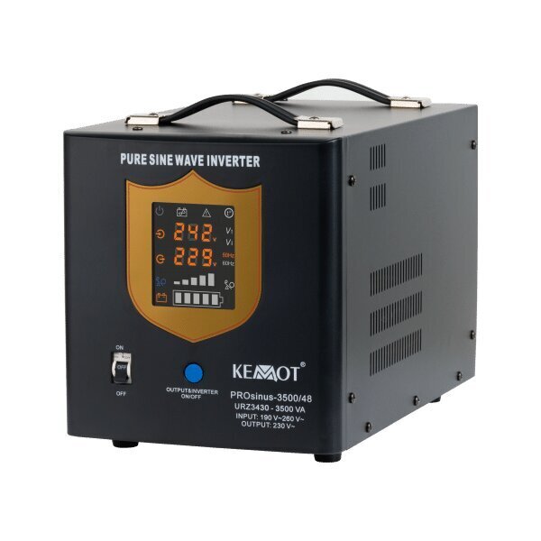 Kemot PROsinus 48V 230V 3500VA/2400W hind ja info | Puhvertoiteallikad | hansapost.ee