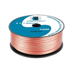 акустический кабель ок. 1,0 мм 10 м цена и информация | Кабели и провода | hansapost.ee