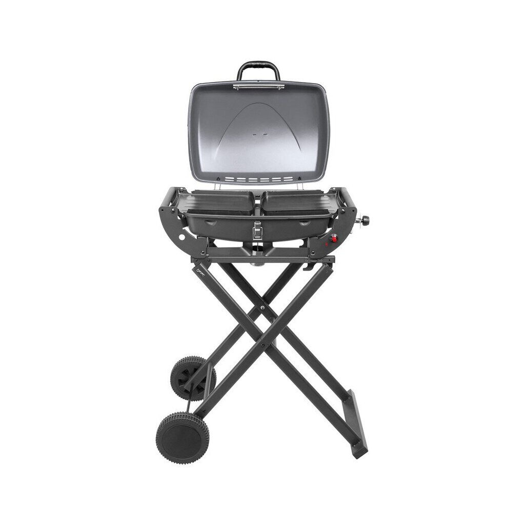 Kaasaskantav BBQ gaasigrill, 470mm, must hind ja info | Grillid | hansapost.ee