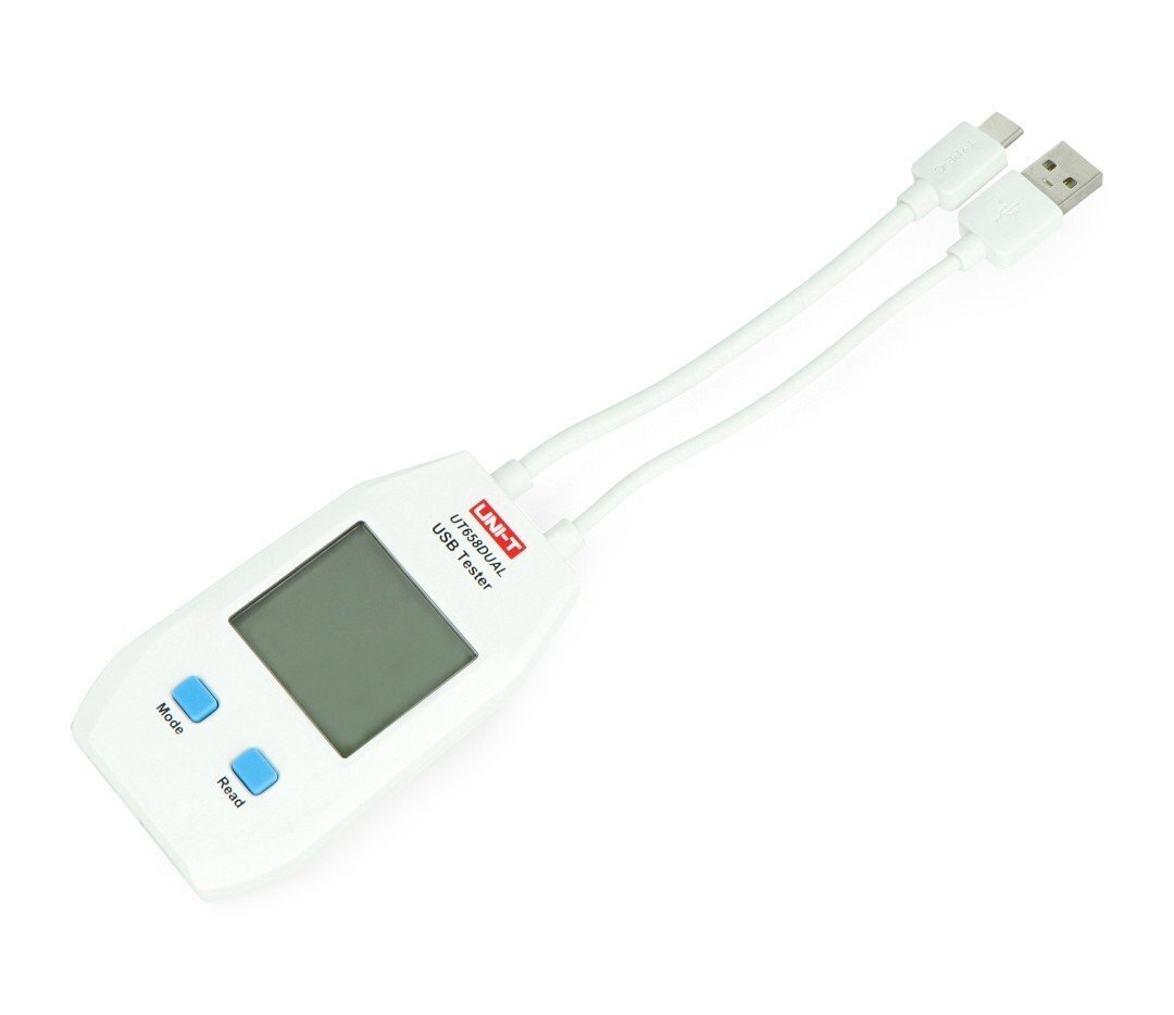 UNI-T UT658 Dual USB USB-C hind ja info | USB adapterid ja jagajad | hansapost.ee