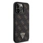 Guess PU Leather 4G Triangle Metal Logo Case hind ja info | Telefonide kaitsekaaned ja -ümbrised | hansapost.ee