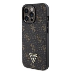 Guess PU Leather 4G Triangle Metal Logo Case цена и информация | Чехлы для телефонов | hansapost.ee