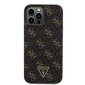 Guess PU Leather 4G Triangle Metal Logo Case цена и информация | Telefonide kaitsekaaned ja -ümbrised | hansapost.ee