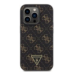 Guess PU Leather 4G Triangle Metal Logo Case price and information | Phone protective covers and cases | hansapost.ee