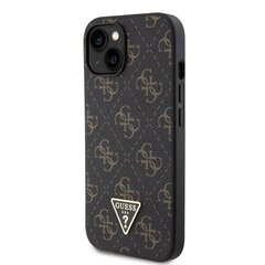 Guess PU Leather 4G Triangle Metal Logo Case hind ja info | Telefonide kaitsekaaned ja -ümbrised | hansapost.ee