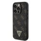 Guess PU Leather 4G Triangle Metal Logo Case цена и информация | Telefonide kaitsekaaned ja -ümbrised | hansapost.ee