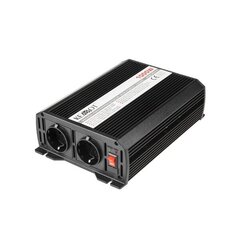 Rebel 24v/230v 1000w inverter 2 tüüpi f pistikupesad hind ja info | Inverterid ja muundurid | hansapost.ee