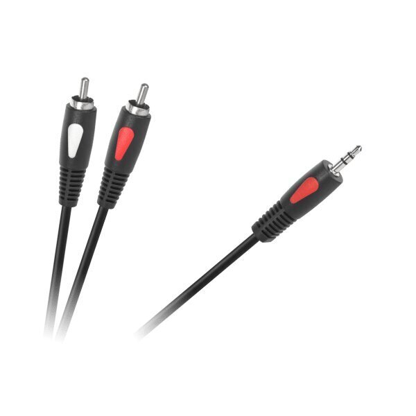 Kaabli pistikupesa 3,5 - 2rca 5,0 m cabletech eco-line hind ja info | Juhtmed ja kaablid | hansapost.ee